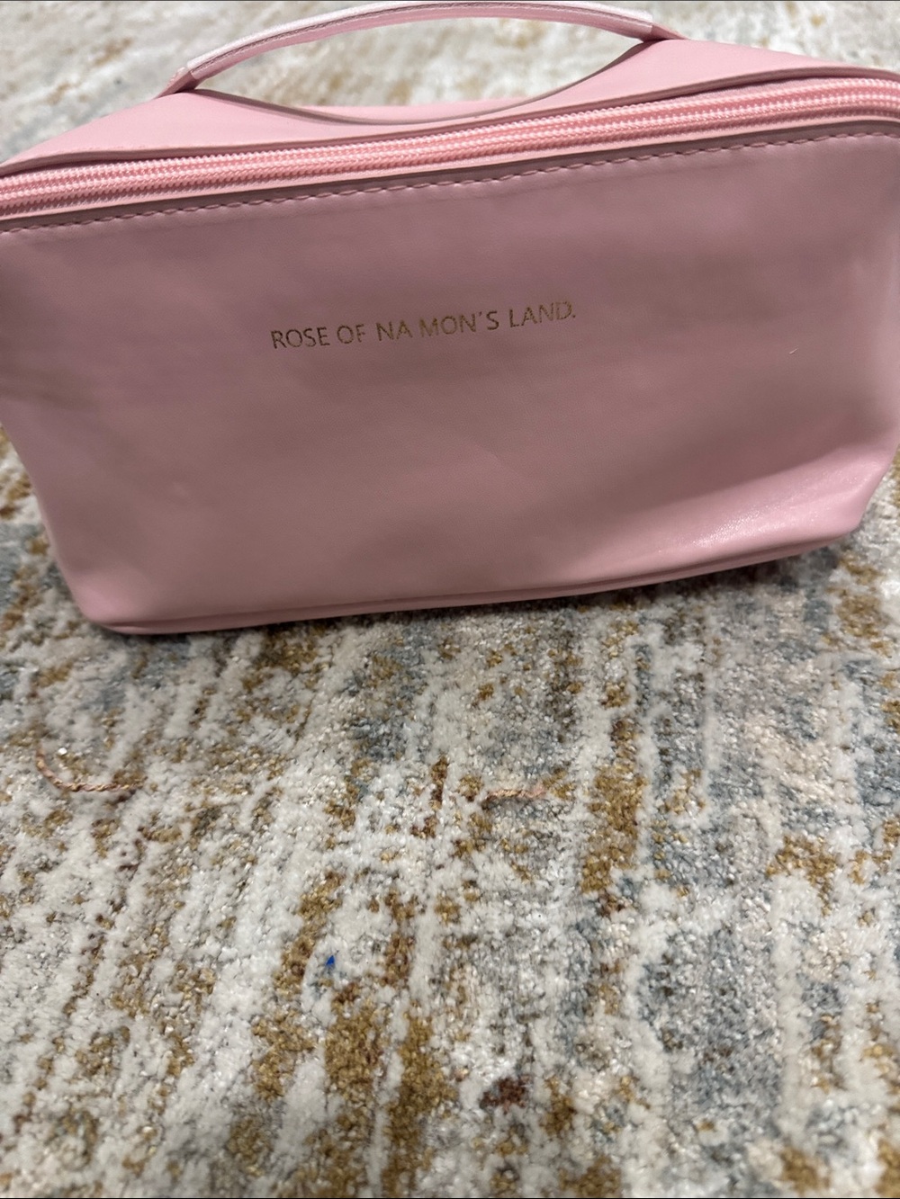 Pink Cosmetic Travel Bag